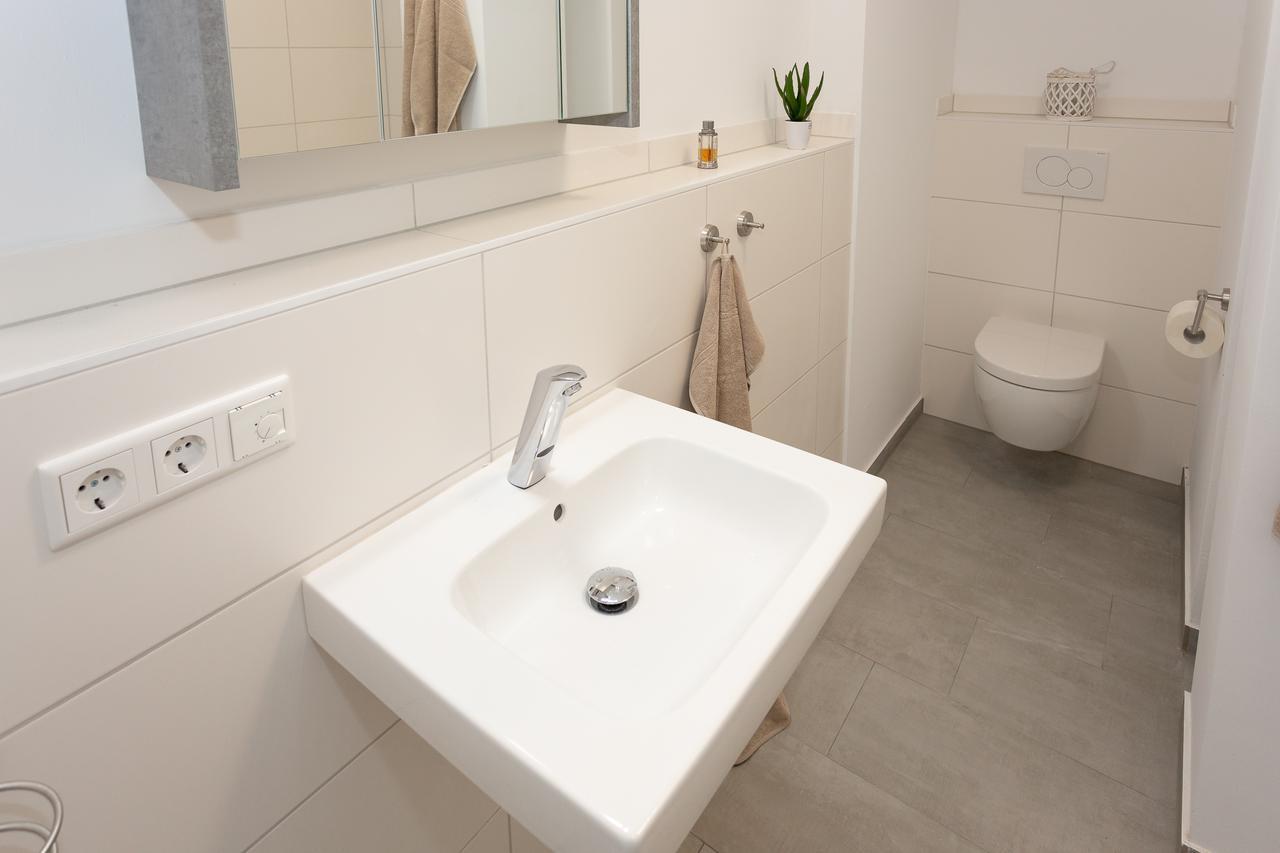 Komfort-Ferienwohnung Waterkant By Meer-Ferienwohnungen Olpenitz Buitenkant foto